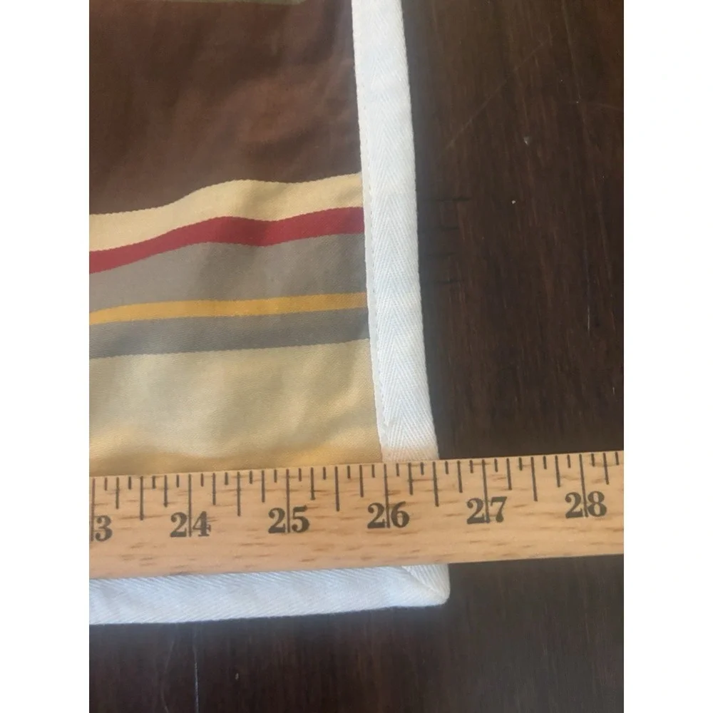 Pottery Barn Duncan Stripe Standard Pillow Sham Brown Yellow Red Green Southwest